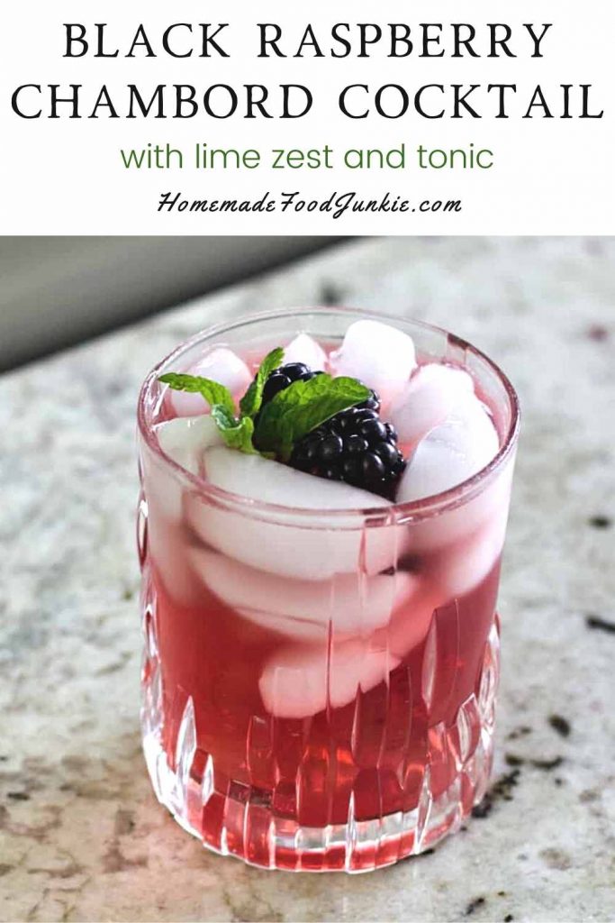 Black Raspberry Chambord Cocktail-Pin Image
