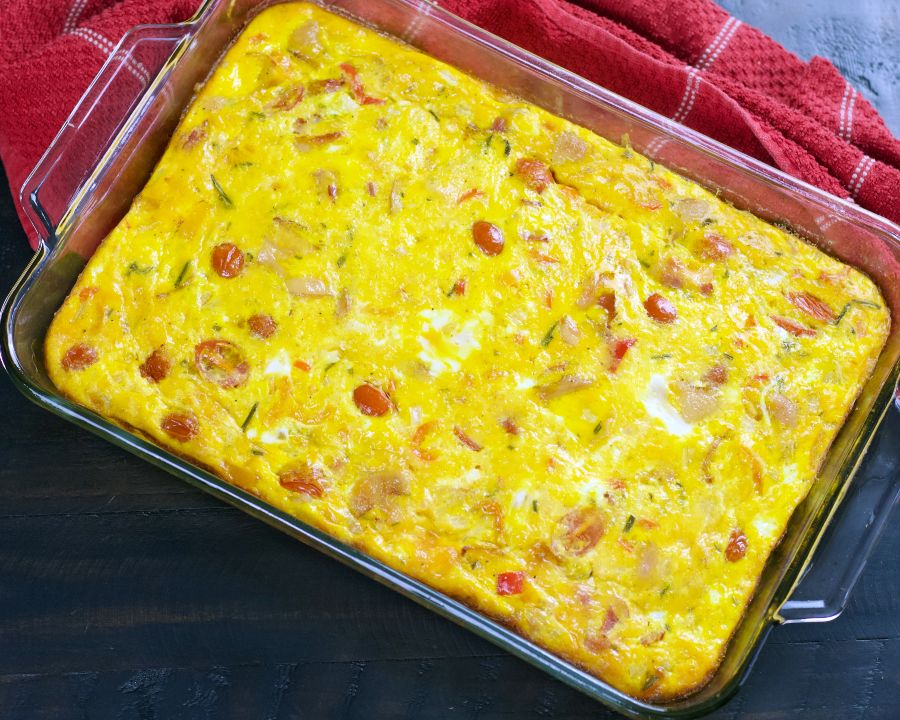 Simple Bacon Frittata Recipe Oven Baked 2 Breakfast Bacon Frittata