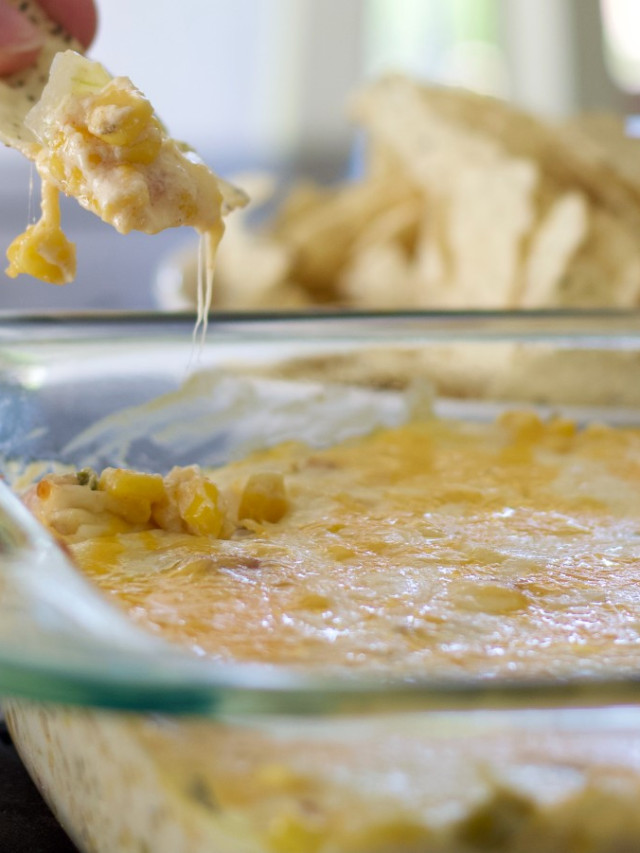 Roasted Corn Dip Recipe Homemade Food Junkie