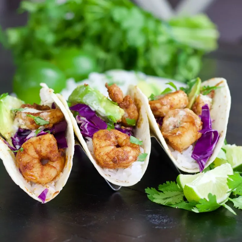 Quick Fried Shrimp Tacos Recipe 1 Fried Shrimp Tacos