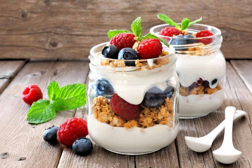 greek yogurt parfaits