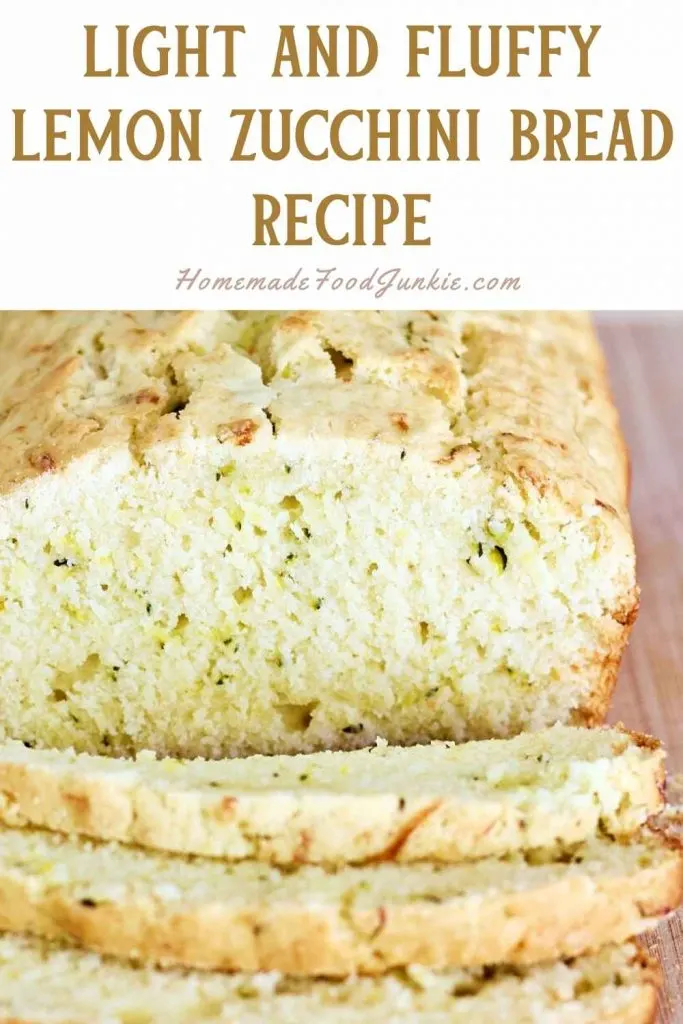 Light And Fluffy Lemon Zucchini Bread Recipe-Pin Image