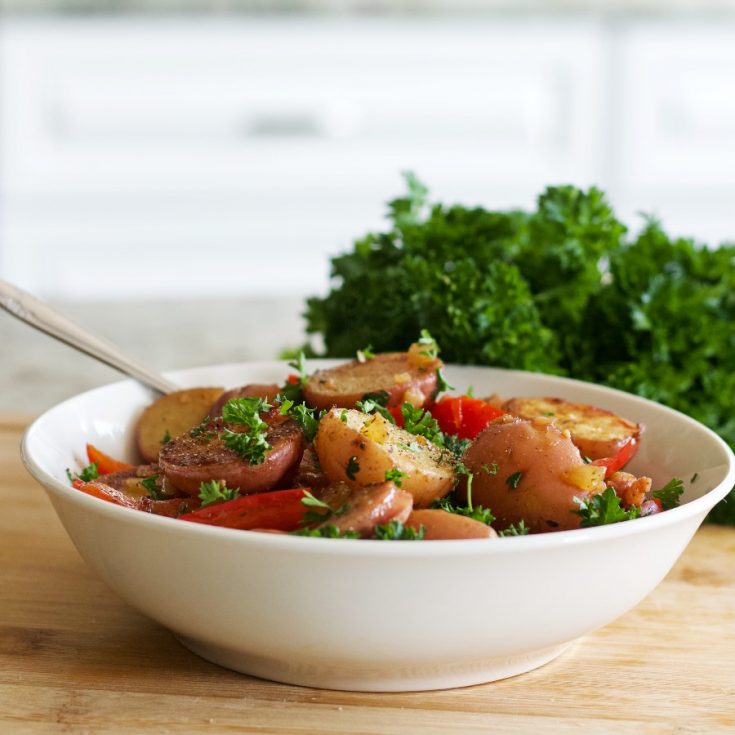 Sausage and Potatoes Stir Fry Homemade Food Junkie