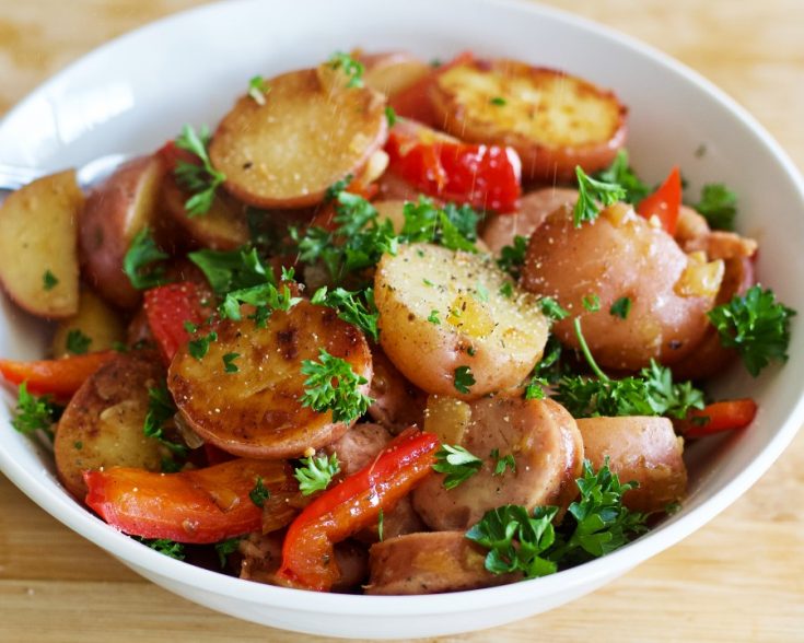 Smoked Sausage With Potatoes