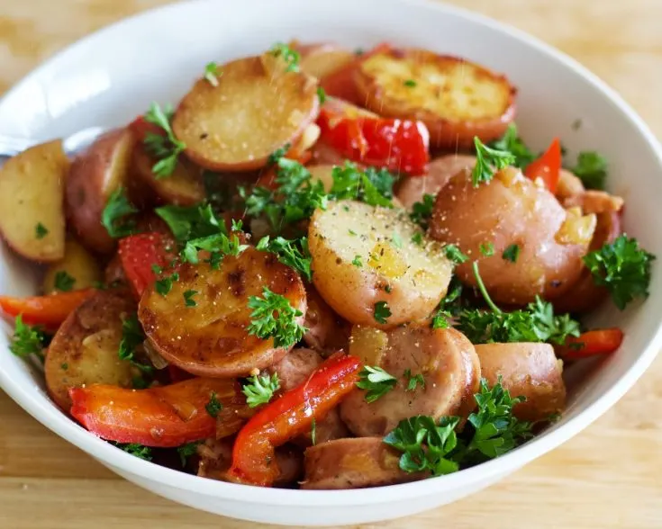 Smoked Sausage With Potatoes