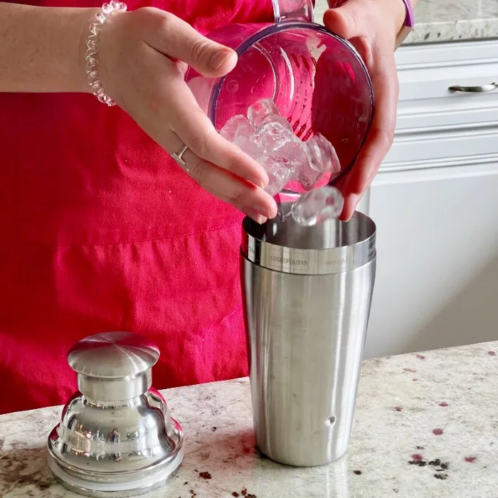 Pouring Ice