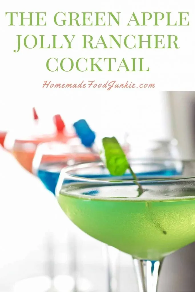 The Green Apple Jolly Rancher Cocktail-Pin Image