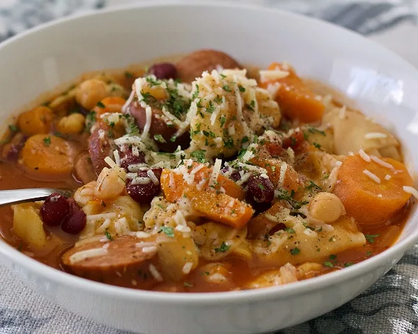 Tortellini Soup With Sausage