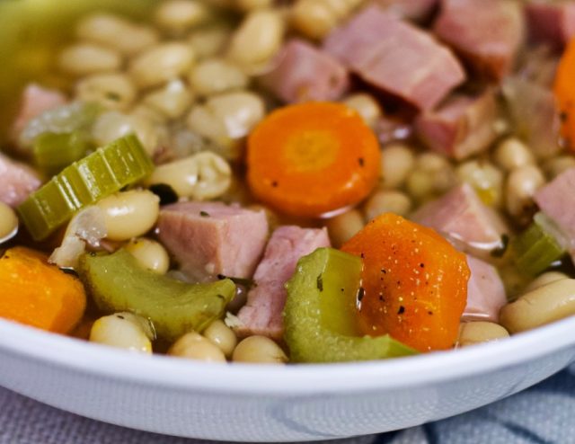 Navy Bean Soup Recipe- Homemade Food Junkie