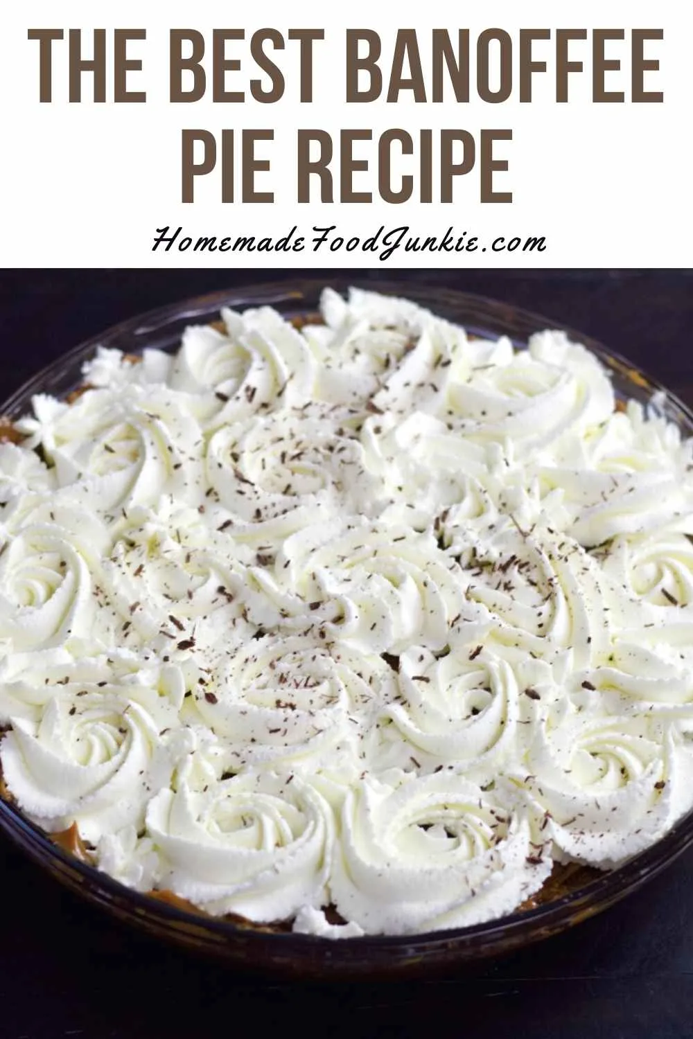 The Best Banoffee Pie Recipe-Pin Image