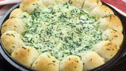 Pull Apart Bread &Amp; Cheesy Spinach Dip 10 Cheesy Pull Apart Bread With Spinach Dip