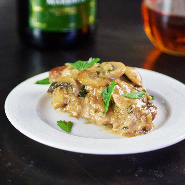 Pheasant In Mushroom Marsala Sauce