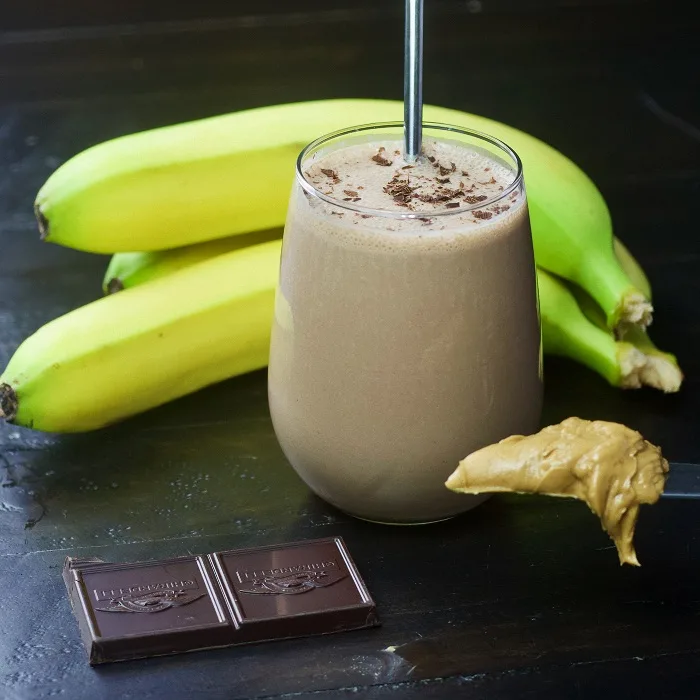 Peanut Butter Chocolate Protein Smoothie