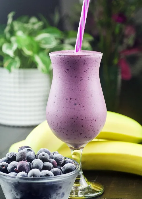 How To Make A Strawberry Banana Smoothie 5 Blueberry Banana Smoothie