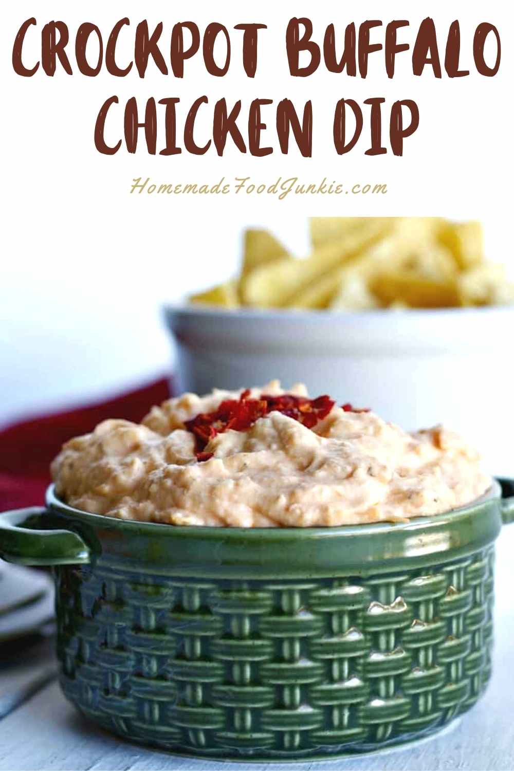 Crock Pot Buffalo Chicken Dip with Instant Pot Instructions Homemade
