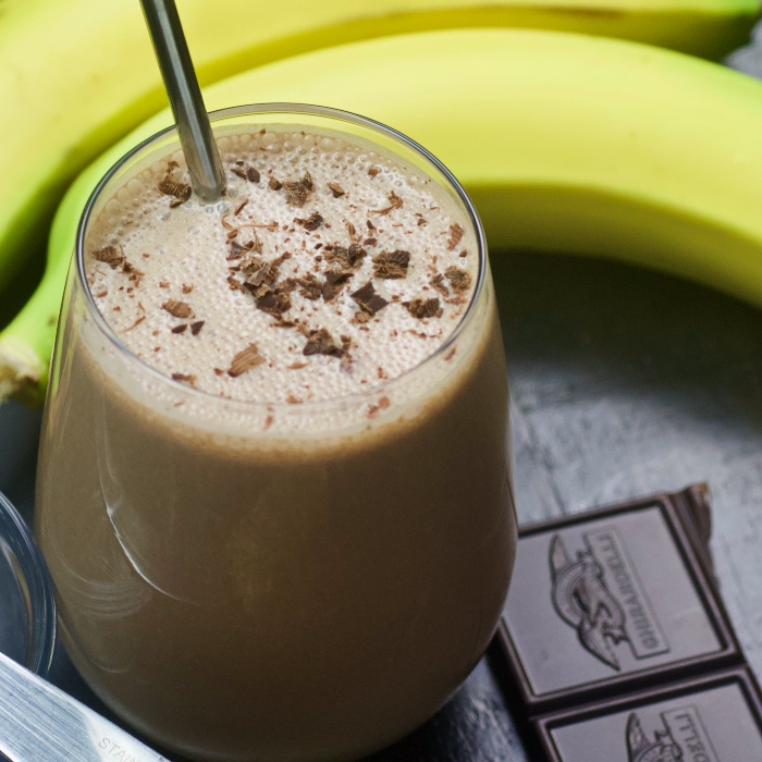 Peanut Butter Chocolate Protein Smoothie