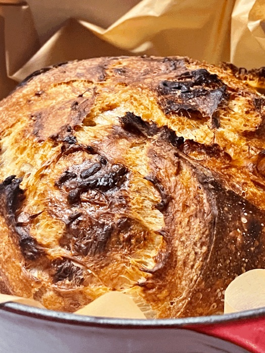 Cheesy JalapeÑO Sourdough Bread-Just Baked