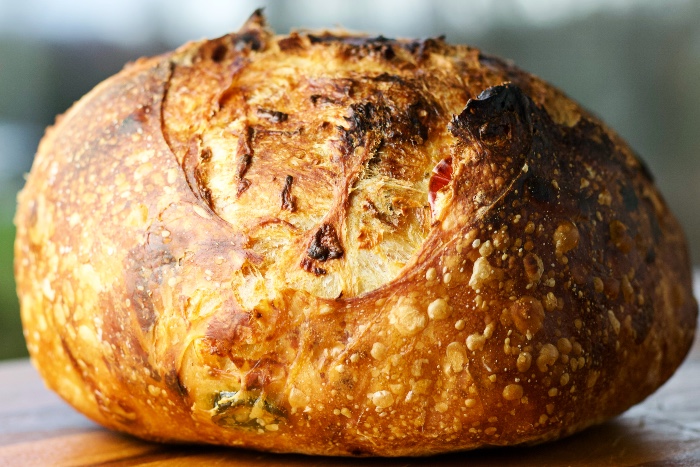 Crusty Sourdough JalapeÑO Cheese Bread 2 JalapeÑO Cheese Bread-Sourdough