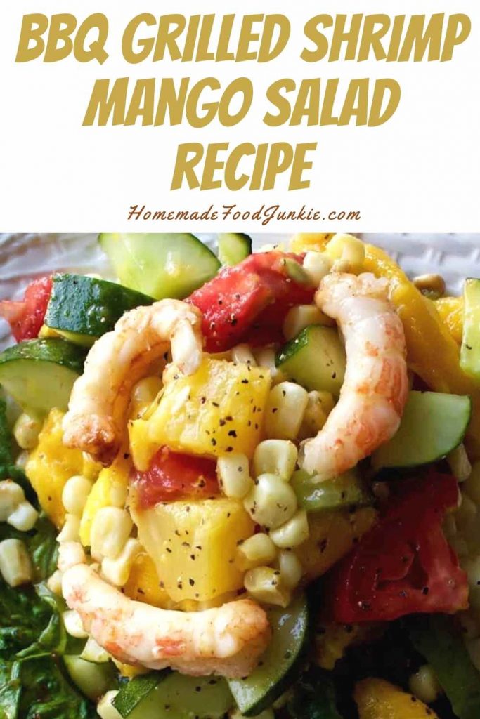 Grilled Shrimp Mango Salad Recipe-Pin Image