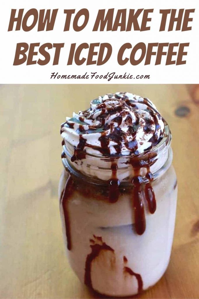 How To Make The Best Iced Coffee-Pin Image