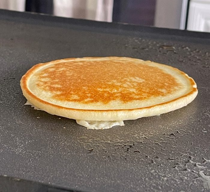 Cooked Sourdough Pancake