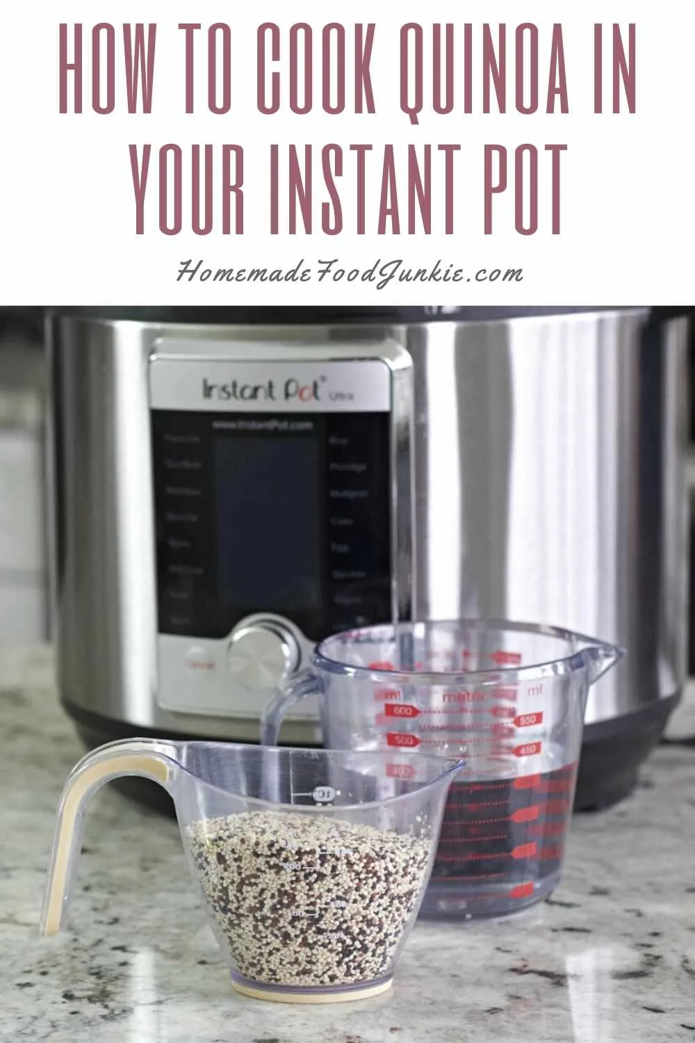 Instant Pot Four Bean Beef Stew 2 How To Cook Quinoa In Your Instant Pot-Pin Image