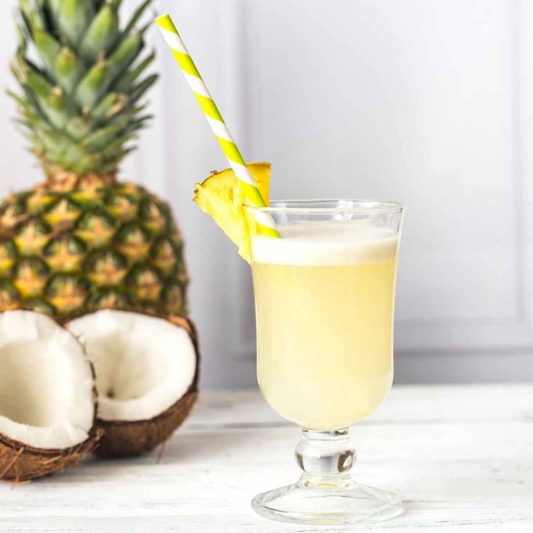 Healthy Pina Colada Smoothie Recipe Homemade Food Junkie