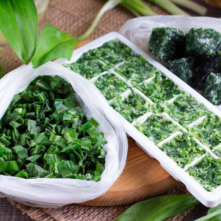 how to freeze herbs