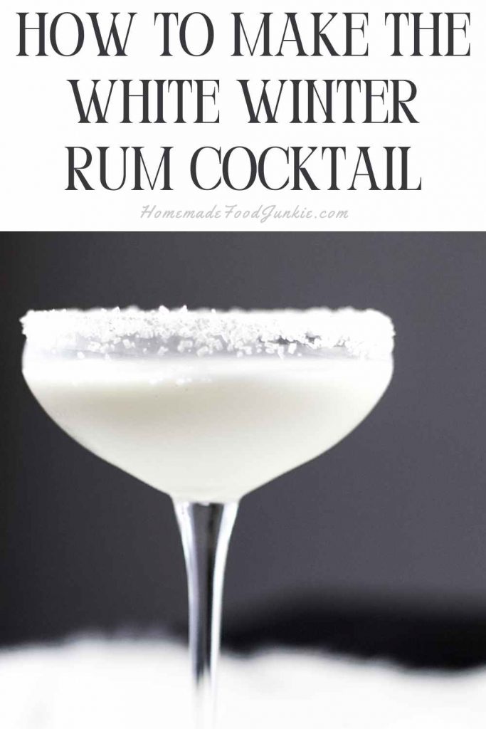 Winter White Rum Drink With Rumchata 22 How To Make The White Winter Rum Cocktail-Pin Image