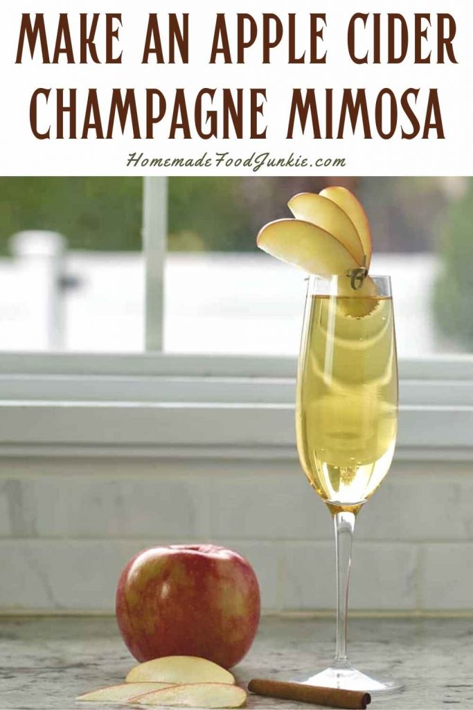 Make An Apple Cider Champagne Mimosa-Pin Image