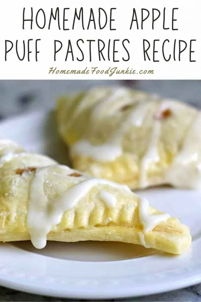 Homemade Apple Puff Pastries Recipe-Pin Image