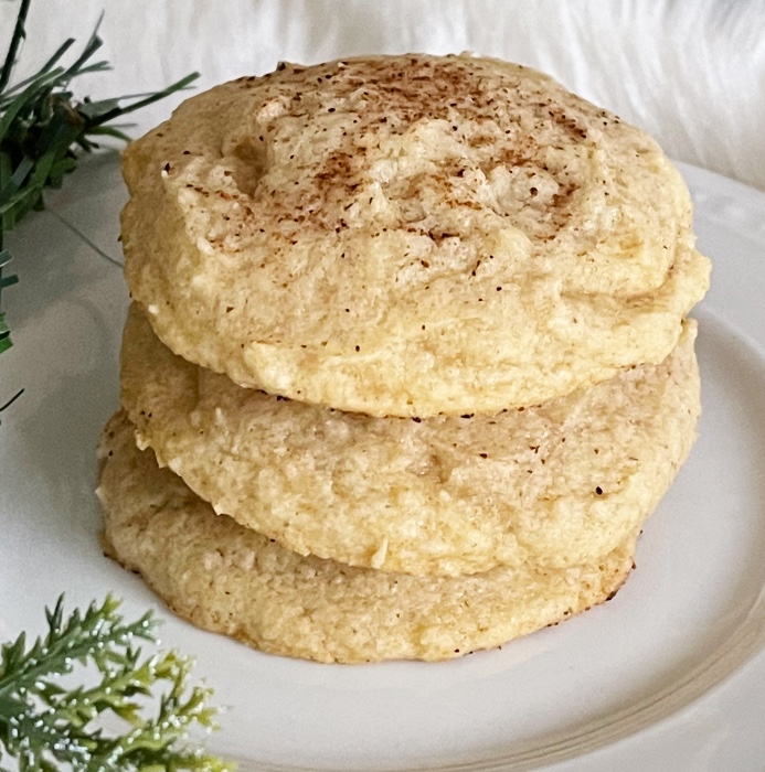 eggnog cookies