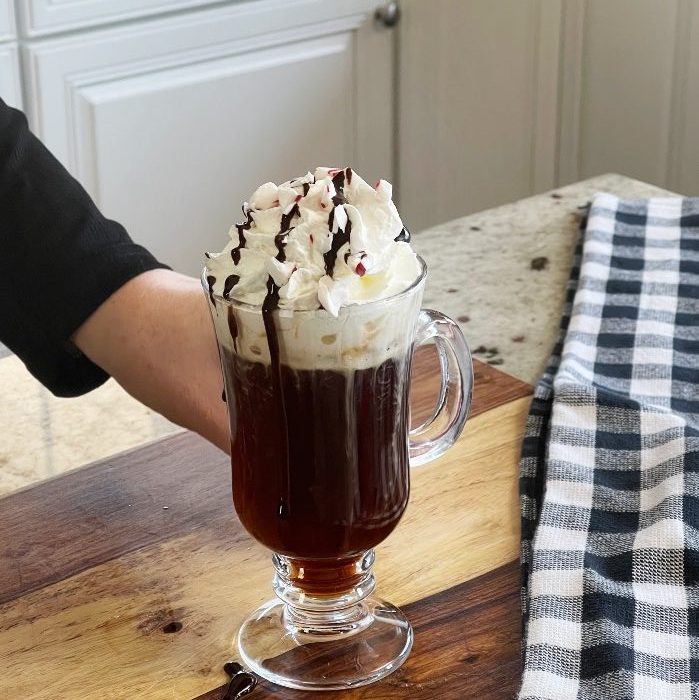 Coffee Peppermint Cocktail