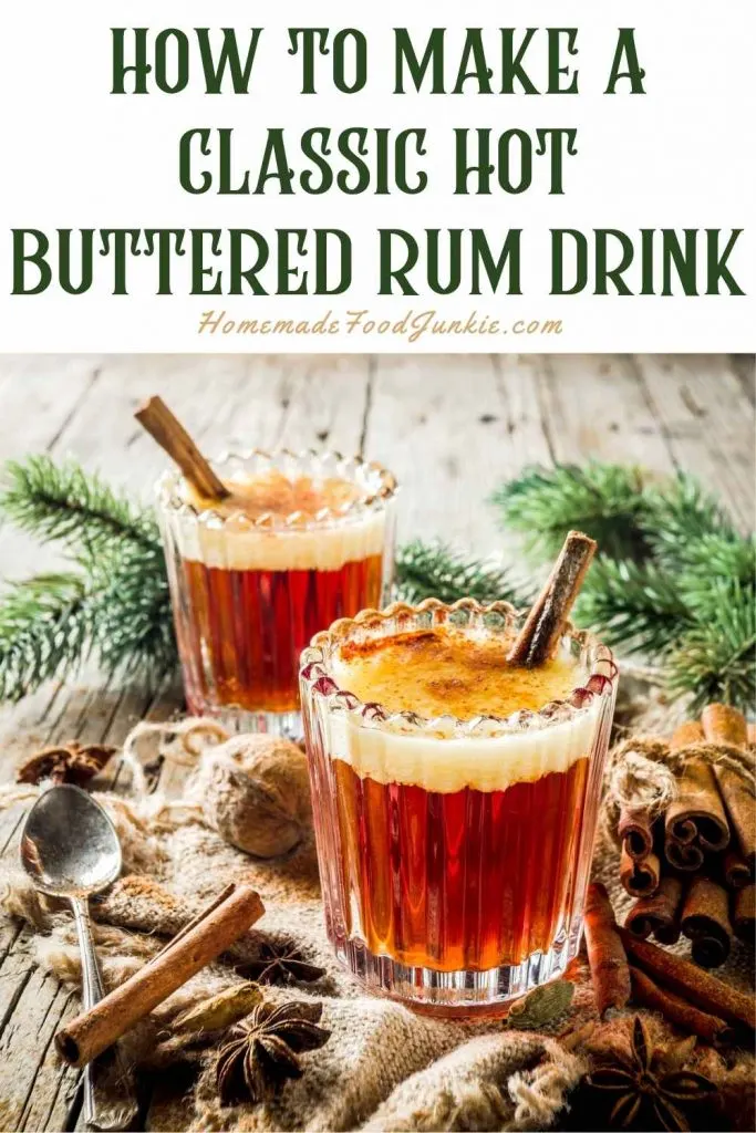 How To Make A Classic Hot Buttered Rum Drink-Pin Image