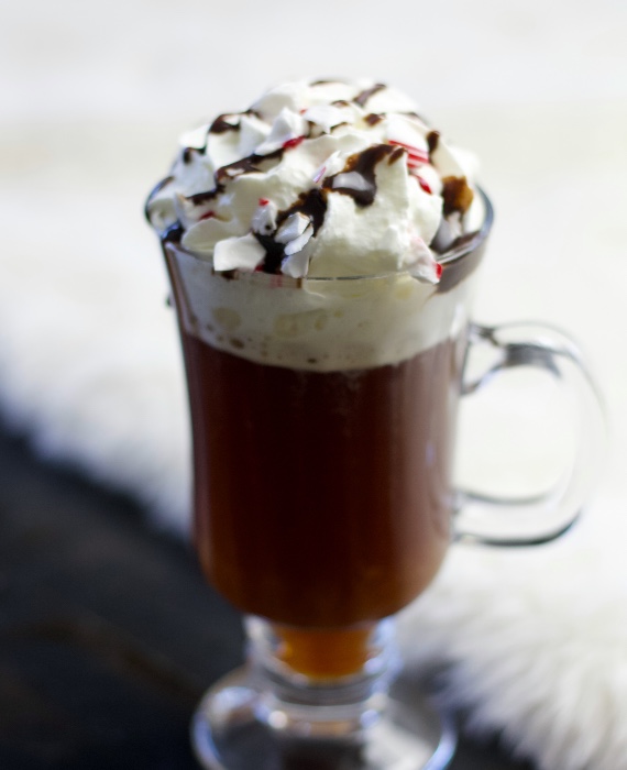 peppermint coffee cocktail