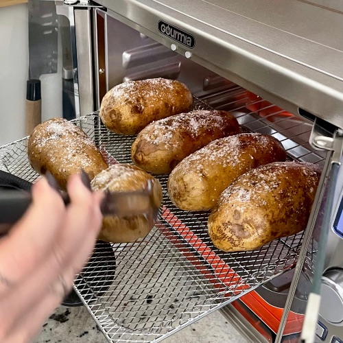 Turning Baking Potatoes In Air Fryer