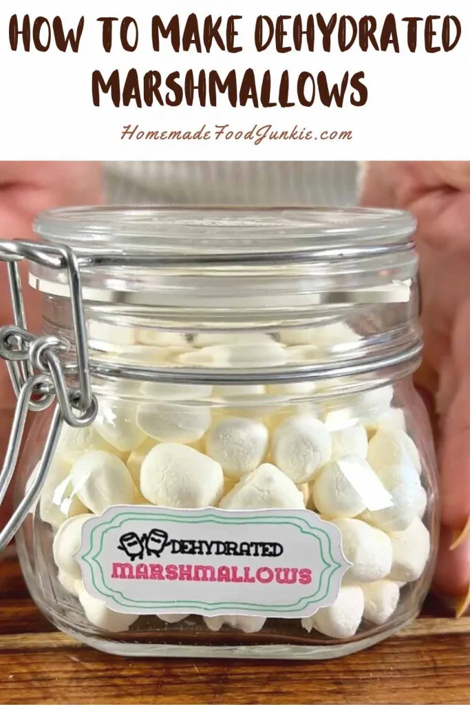 How to Dehydrate Marshmallows & Make Marshmallow Powder - The