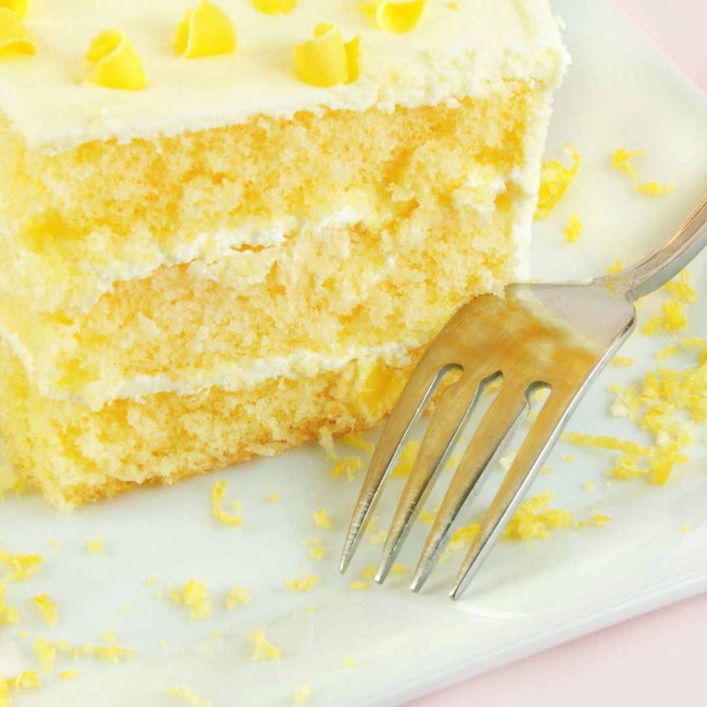 Lemon Rose Cake