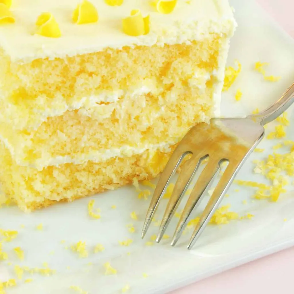 Lemon Rose Cake