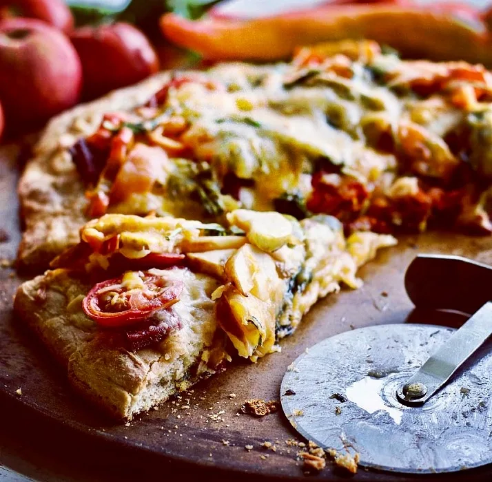 Easy Discard Sourdough Pizza Crust 2 Sourdough Pizza 1