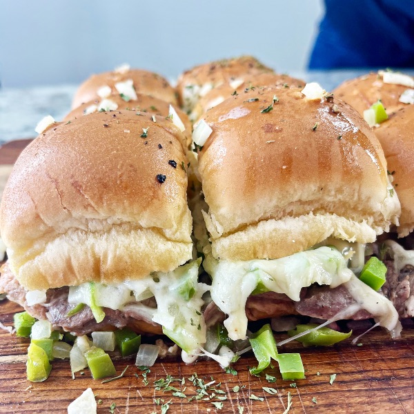 25 Super Bowl Appetizers &Amp; Menu Ideas 10 Philly Cheesesteak Sliders