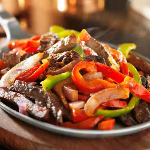 Crock Pot Beef Fajitas