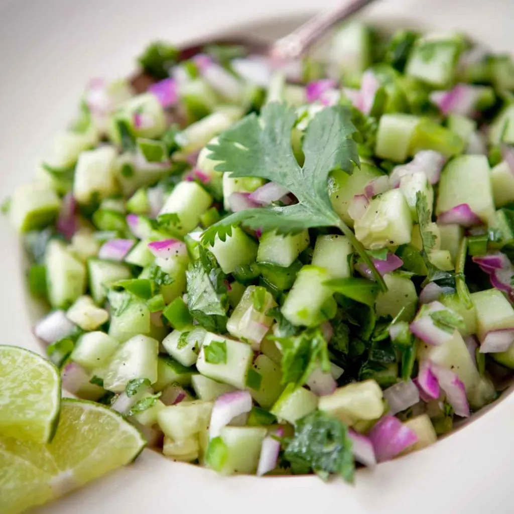 Crisp Cucumber Salsa Recipe 1 Cucumber Salsa
