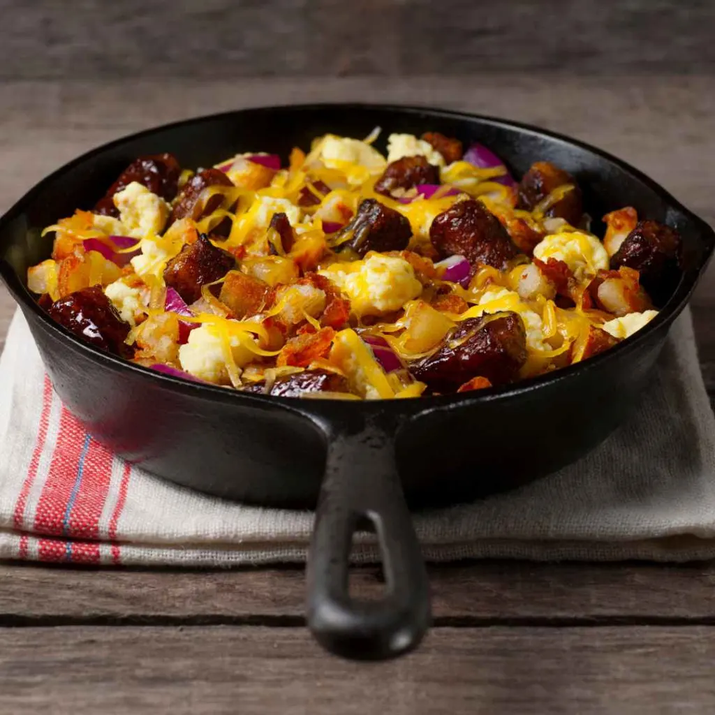 Fried Potatoes And Eggs 1 Fried Potato Egg