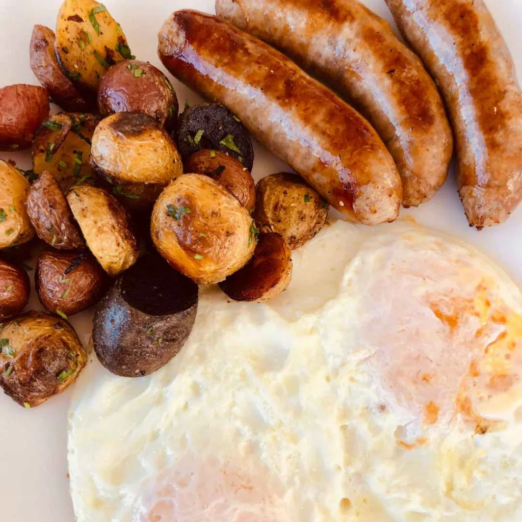 Fried Potatoes And Eggs 3 Fried Potato Egg 2