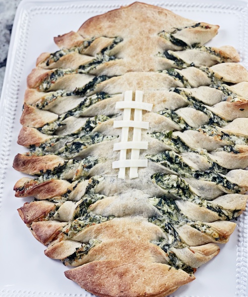 Easy Pizza Football Appetizer 1 Pull Apart Football Pizza