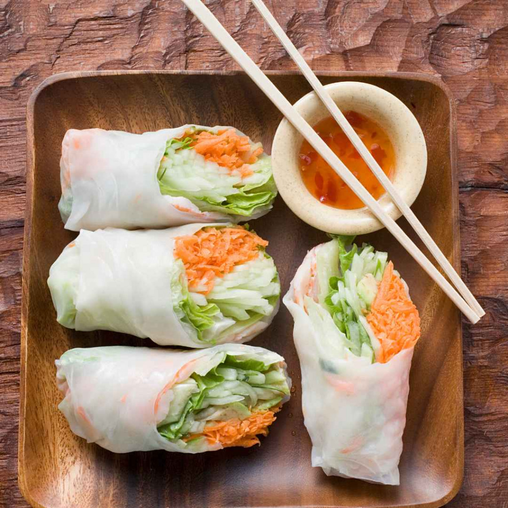 Smoked Salmon Wraps