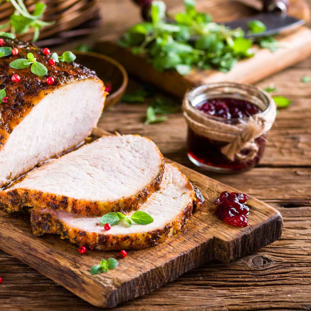 Crock Pot Cranberry Dijon Pork Roast