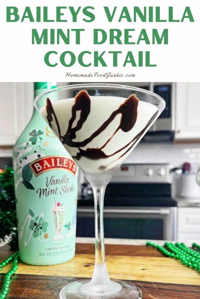 Baileys Vanilla Mint Dream Cocktail