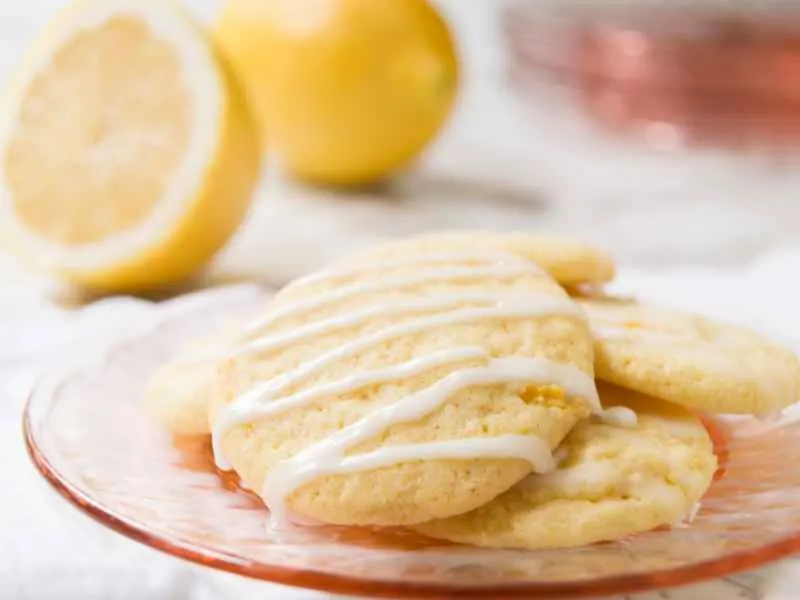 Glazed Lemon Cookies